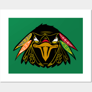 Chicago Hawk Eyes Posters and Art